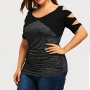 Damski top w rozmiarze plus size 1