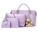 Damski zestaw - Torebka, kopertówka, portfel, etui na dokumenty 3