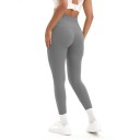 Damskie bezszwowe legginsy do jogi z wysokim stanem, elastyczne spodnie sportowe do ćwiczeń, legginsy fitness zapewniające swobodę ruchu i wygodę 8