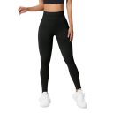 Damskie bezszwowe legginsy do jogi z wysokim stanem i efektem push-up, elastyczne spodnie sportowe, oddychające, wygodne legginsy fitness 3
