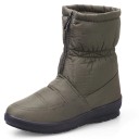 Damskie buty zimowe z zapięciem z przodu J838 10