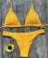 Damskie dzianinowe bikini brazylijskie J3266 6