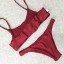 Damskie dzianinowe bikini brazylijskie J3266 16