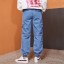 Damskie jeansy z elastyczną talią A200 2