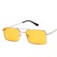 Damskie kwadratowe okulary przeciwsłoneczne E1249 5