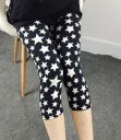 Damskie legginsy capri ze wzorem 14