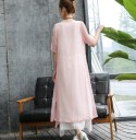 Damskie letnie sukienka dwuczęściowe 8
