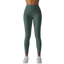 Damskie oddychające legginsy z wysokim stanem, spodnie sportowe do fitnessu, jogi, biegania, jazdy na rowerze, elastyczne, do ćwiczeń, wygodne dopasowanie 21