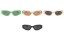 Damskie okulary przeciwsłoneczne E1705 1