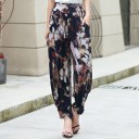 Damskie spodnie w stylu vintage z wzorem 10