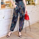 Damskie spodnie w stylu vintage z wzorem 6