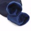Damskie zimowe elastyczne legginsy - niebieskie 4