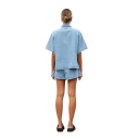 Damskt set jeansskjorta och shorts 5