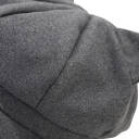 Dámský baret s kočičími ušima 56–58 cm Vintage osmihranný klobouk Akryl Stylová zimní čepice Malířský novinářský styl Různé barvy Retro design 6