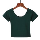 Dámský basic crop top 17