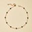 Dámsky Choker náhrdelník s kamienkami D136 1