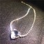 Dámský choker náhrdelník se srdcem D199 3