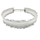 Dámský choker s krajkou a zapínáním elegantní náhrdelník na krk samet krajkový doplněk pro každodenní nošení i společenské příležitosti 2