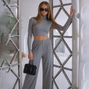 Dámský crop top a kalhoty 7