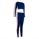 Dámsky crop top a tepláky B1005 7