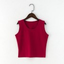 Dámsky crop top bez rukávov 6