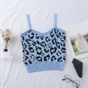 Dámský crop top s leopardím vzorem A1082 4