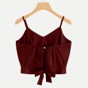 Dámsky crop top s mašľou 5