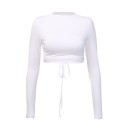 Dámsky crop top s odhaleným chrbtom B83 5