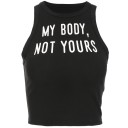 Dámsky crop top s potlačou A1198 2