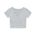 Dámsky crop top s veľkým výstrihom B364 4