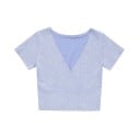 Dámsky crop top s veľkým výstrihom B364 5