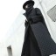 Dámsky dlhý zimný kabát čierny 1