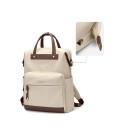 Dámský elegantní batoh na notebook 15,6 palce s kapacitou do 20 l, voděodolný nylon, cestovní batoh do školy, do práce i na výlety 6