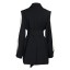 Dámský kabát černý P2438 1
