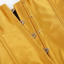 Dámský korzet Zapínání vepředu Stahovačka vzadu Jednobarevný Polyester Spandex Elegantní top tvarující pas a siluetu 4