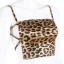 Dámsky leopardí crop top A1184 2