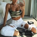 Dámsky maskáčový crop top A1210 1