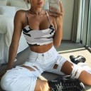 Dámsky maskáčový crop top A1210 3