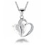 Dámský náhrdelník ve tvaru srdce 2