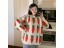 Dámsky pletený sveter s mrkvou 3