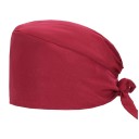 Dámský šátek jednobarevný rychleschnoucí univerzální velikost polyester spandex fialový pro kuchařky kosmetičky zubaře čepice 3