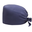 Dámský šátek jednobarevný rychleschnoucí univerzální velikost polyester spandex fialový pro kuchařky kosmetičky zubaře čepice 22