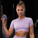 Dámský sportovní crop top B881 6