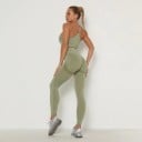 Dámsky športový crop top a legíny 2