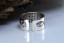 Dámský stříbrný prsten nastavitelná velikost - ORNAMENT 6