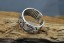 Dámský stříbrný prsten nastavitelná velikost - ORNAMENT 7