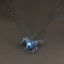 Dámský svíticí náhrdelník s přívěskem 1