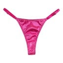 Dámský třídílný set spodního prádla podprsenka s velkou mašlí a páskovým výstřihem tanga s nastavitelnými boky a podvazky na stehna 12
