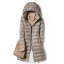 Dámský zimní kabát se sundavací kapucí 4