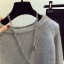Dámsky zimný pletený sveter J2453 12